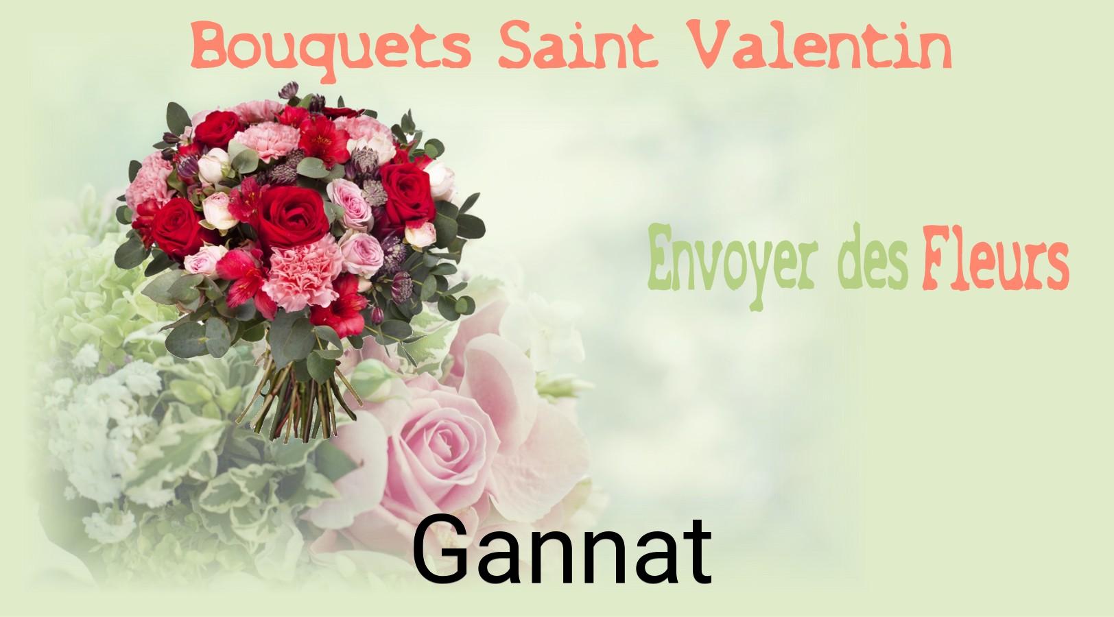 Roses de Saint-Valentin livrées à Gannat